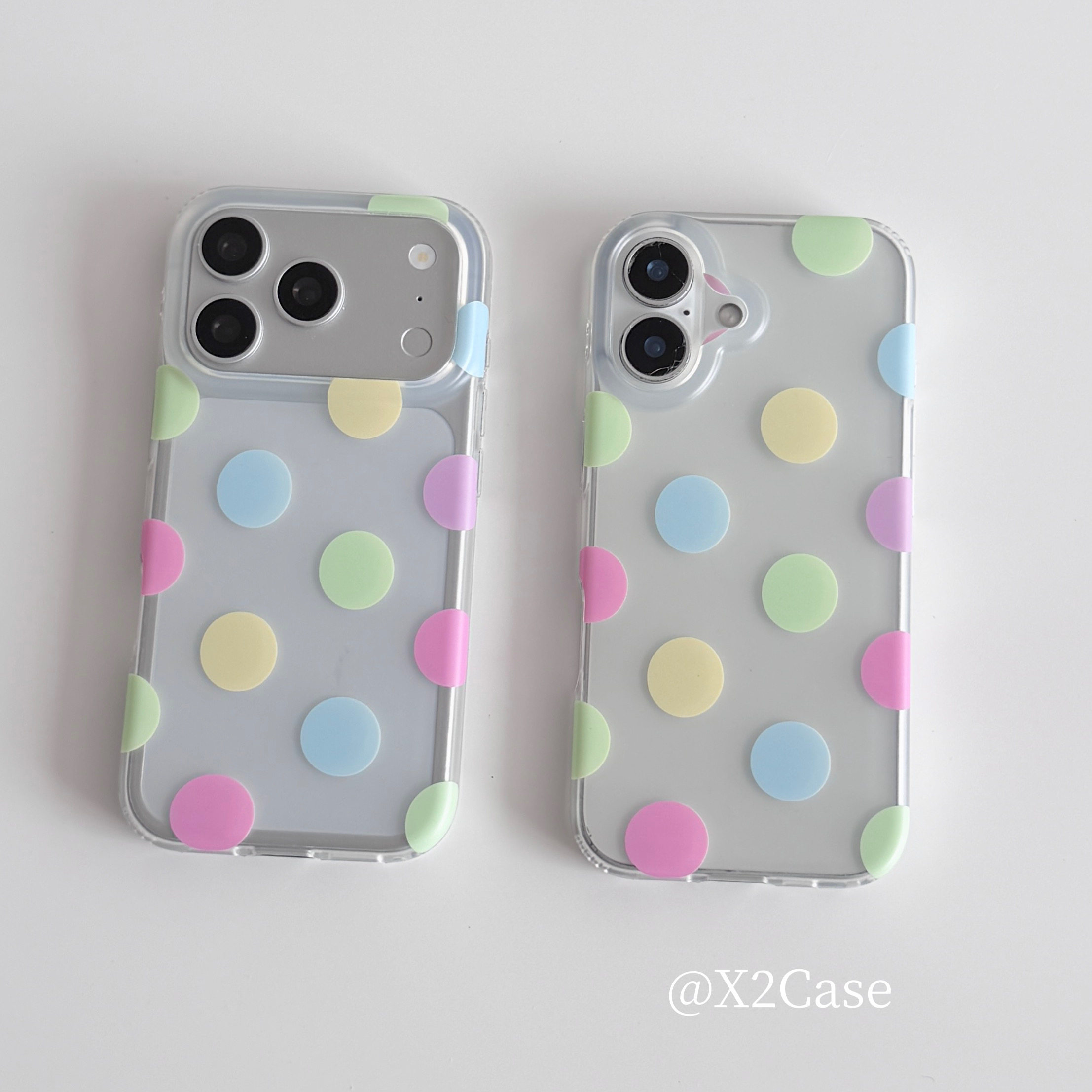 Korea Ins Colorful Polka Dots  - огляд і ціна Phone Cases Xr Iphone