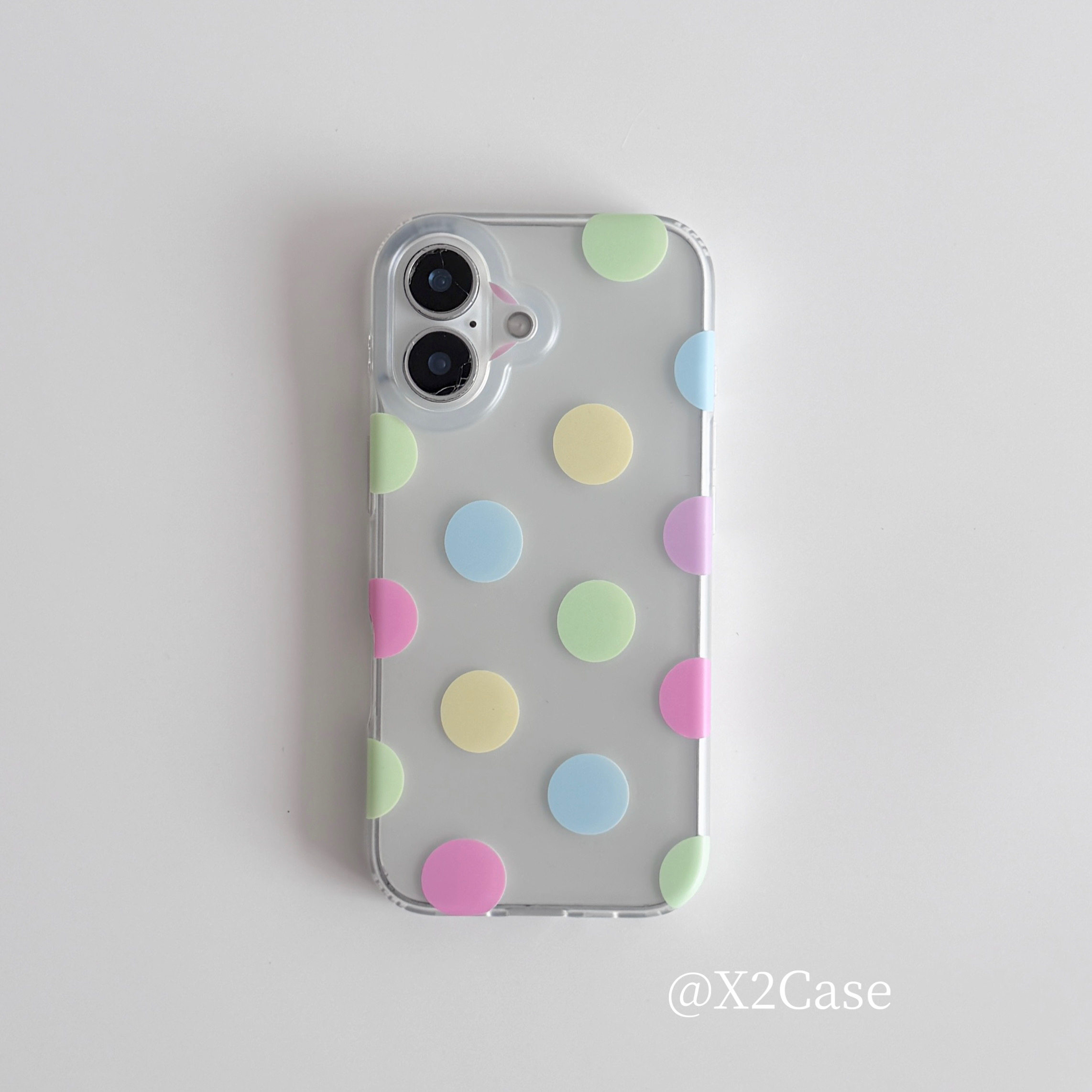 Korea Ins Colorful Polka Dots  - огляд і ціна Phone Cases Xr Iphone