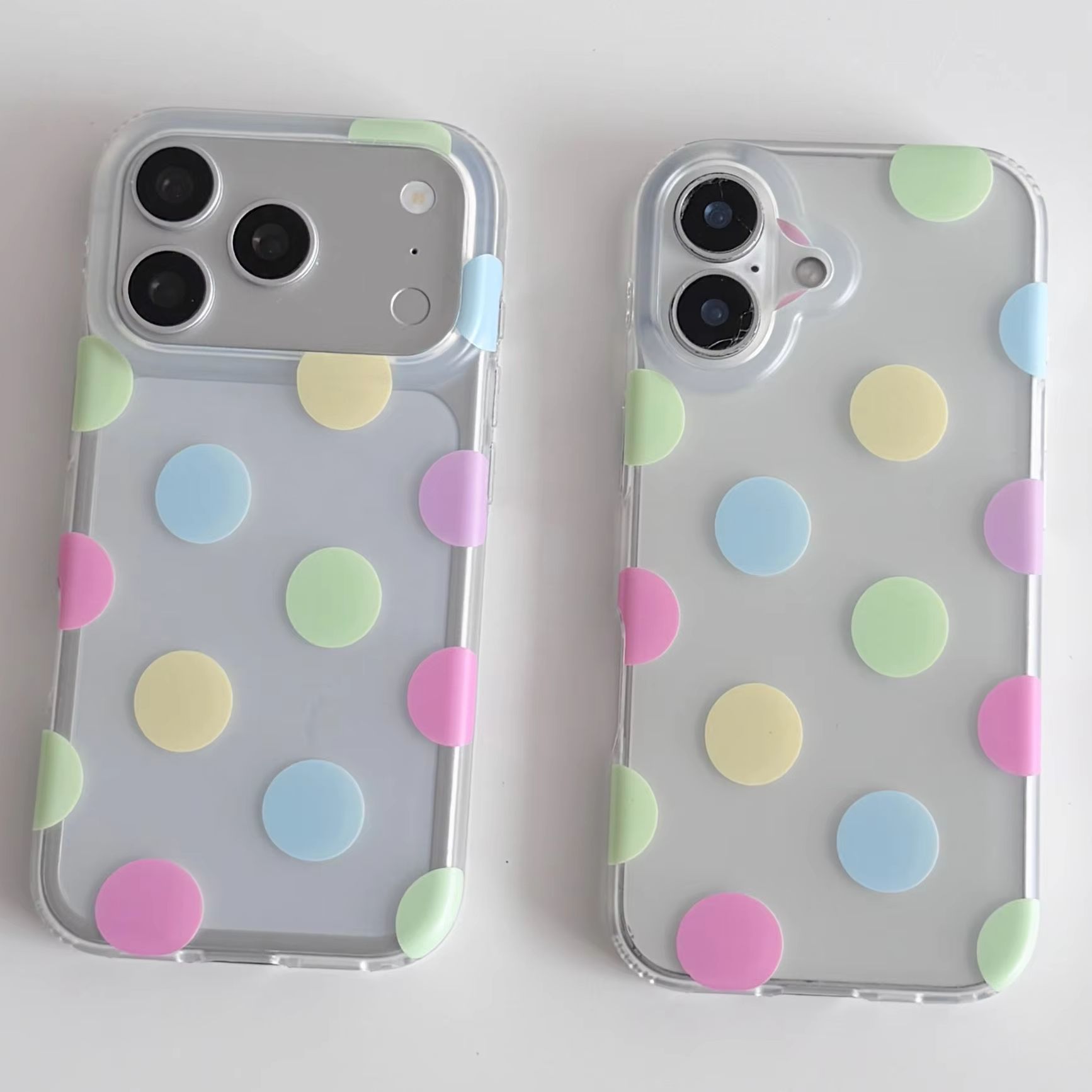 Korea Ins Colorful Polka Dots  - огляд і ціна Phone Cases Xr Iphone