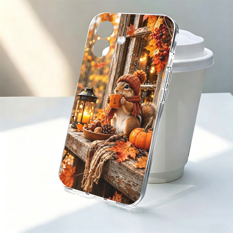 Cartoon Animal Squirrel Silico - огляд і ціна Phone Cases For Iphone 16