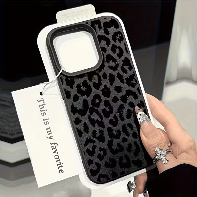 Shockproof Black Leopard Lyche - огляд і ціна Phone Cases Xr Iphone