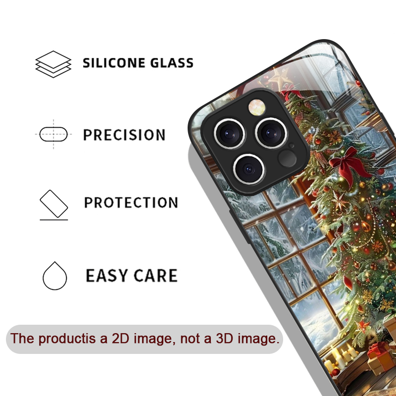 Christmas Tree Gift Snowy Town - огляд і ціна Phone Cases For Iphone 16