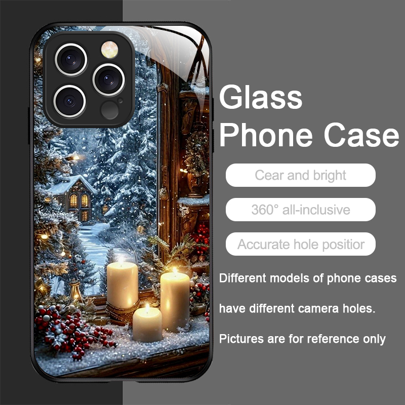 Christmas Tree Gift Snowy Town - огляд і ціна Phone Cases For Iphone 16